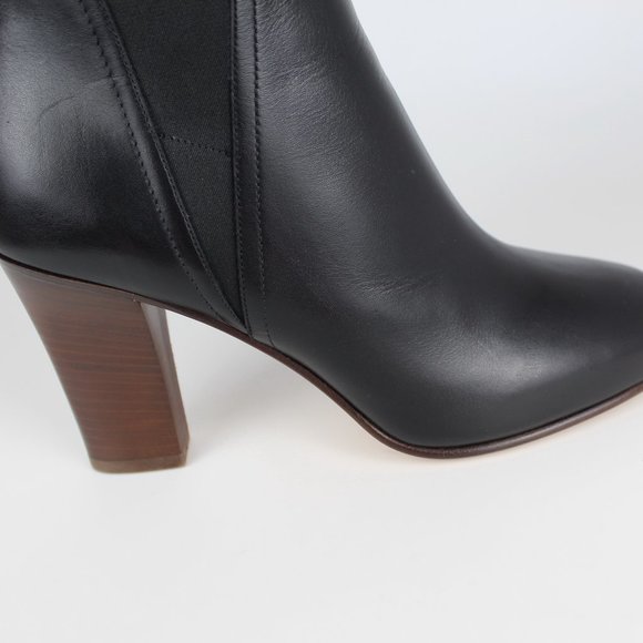 NEW VALENTINO GARAVANI Rockstud Leather Boots - Picture 9 of 16